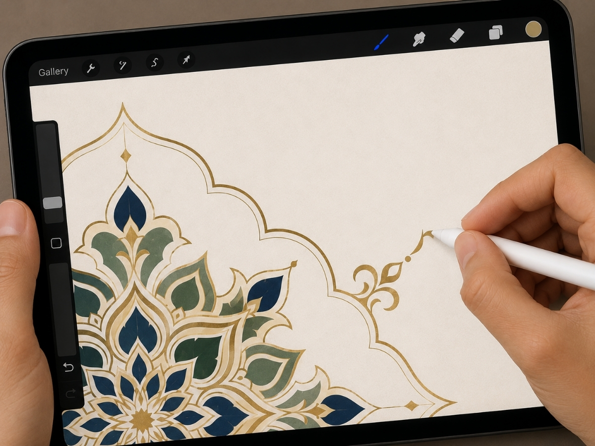 Digital Islamic Geometric Art with Ali Mamdouh